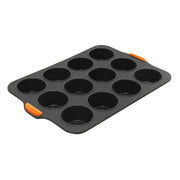 Bakemaster Silicone 12 Cup Muffin Pan - Hospitality Connect