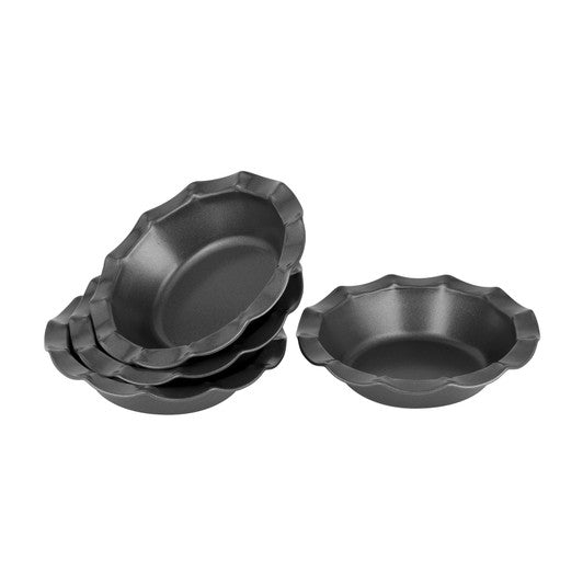Bakemaster Fluted Pie Dish Set of 4 - Hospitality Connect