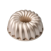 BAKEMASTER Classic Fluted Cake Pan, 23.7 x 23.7 x 9.8cm - Champagne - Hospitality Connect