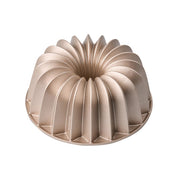 BAKEMASTER French Wreath Fluted Cake Pan, 24 x 24 x 10cm - Champagne - Hospitality Connect