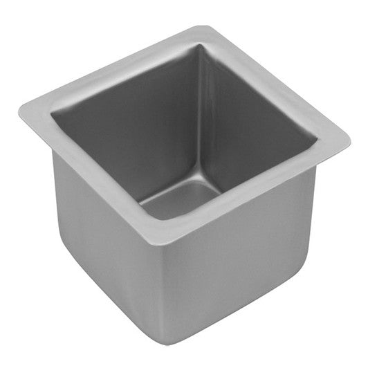 BAKEMASTER Silver Anodised Square Deep Cake Pan, 10 x 10cm - Hospitality Connect
