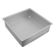 BAKEMASTER Silver Anodised Square Deep Cake Pan, 30.5 x 10cm - Hospitality Connect