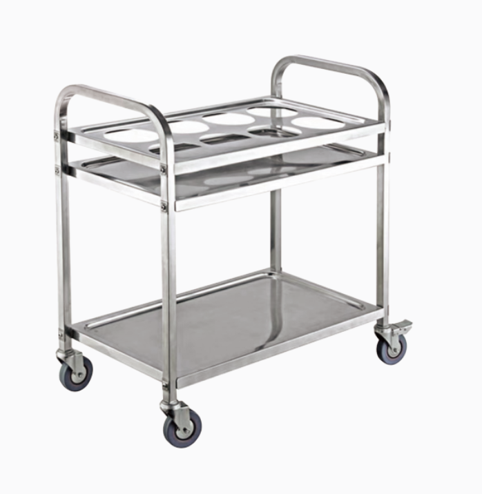 KitchenKnock Serving Trolley - S/S - Medium - 850×450×900mm - 402956 402956