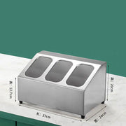 KitchenKnock Gastronorme Pan Rack - 1/6 Size - 1Row - 3Girds 402960 - Hospitality Connect