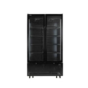Panasonic Austral Double Glass Door Chiller 1200mm BV1300 WVS. - Hospitality Connect
