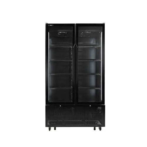 Panasonic Austral Double Glass Door Chiller 1200mm BV1300 WVS. - Hospitality Connect