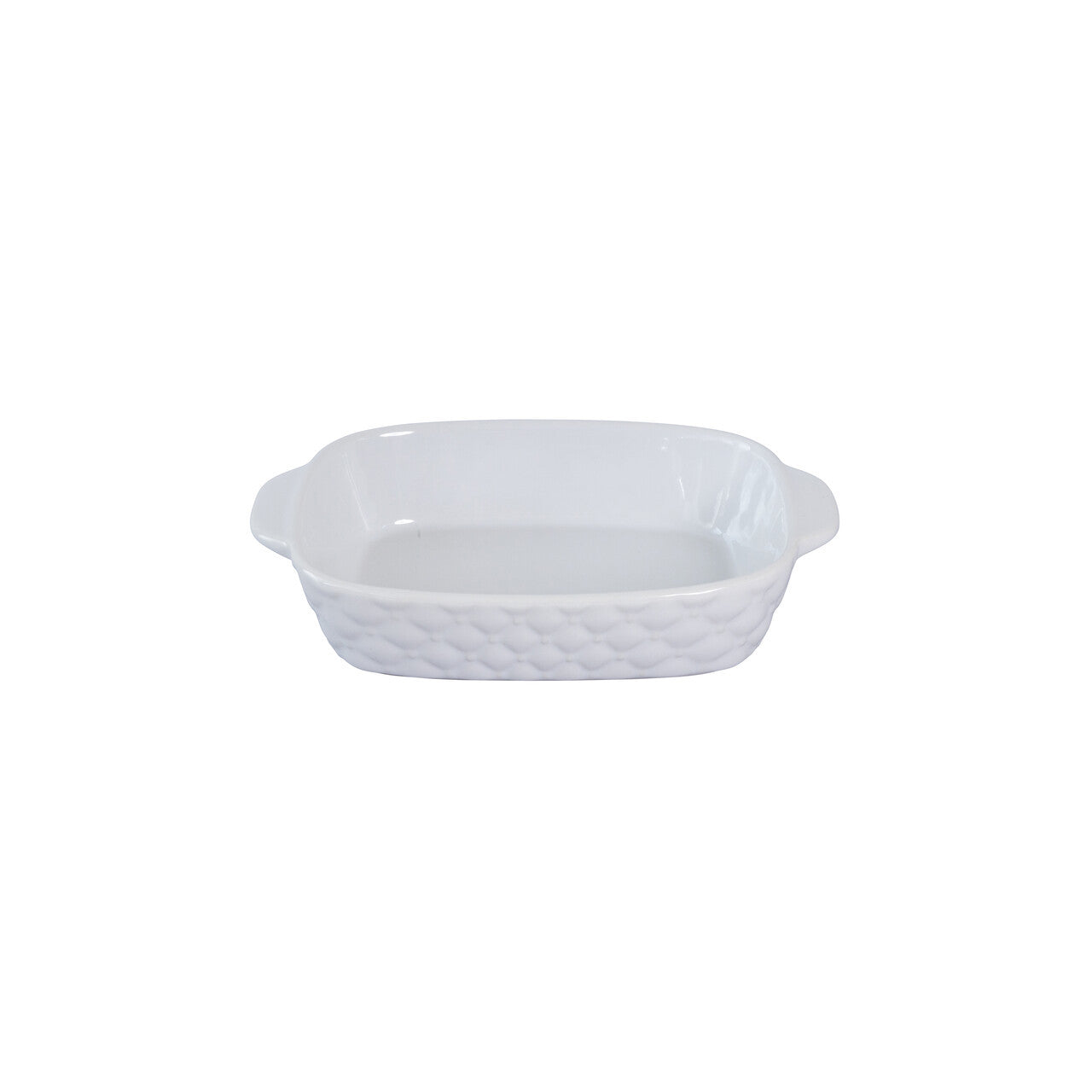 Cuisena Ceramic Baking Dish -White - 20cm