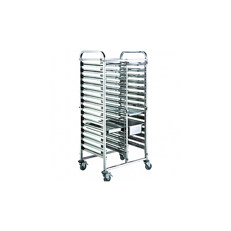 KitchenKnock Gastronorme Pan Trolley - 740×550×1735mm 404090 - Hospitality Connect