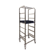 KitchenKnock Dishwasher Basket Trolley - 6 Tiers - 550×520×1800mm 404092 - Hospitality Connect