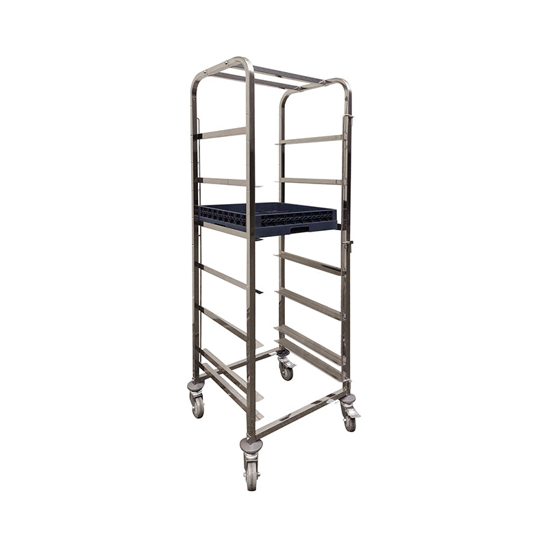 KitchenKnock Dishwasher Basket Trolley - 6 Tiers - 550×520×1800mm 404092 - Hospitality Connect
