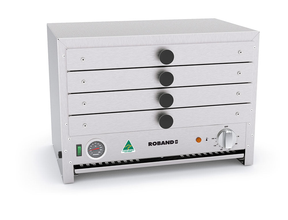 Roband  Stainless Steel Design Pie Warmer, 40 pies 40DT