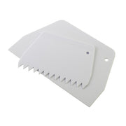 BAKEMASTER Icing Scraper Set 2, 19 x 12.5cm & 9.5 x 13.5cm - Hospitality Connect