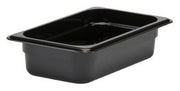 CAMBRO GN 1/4 Food Pan 65mm 1.7L - Black Box of 6 - Hospitality Connect