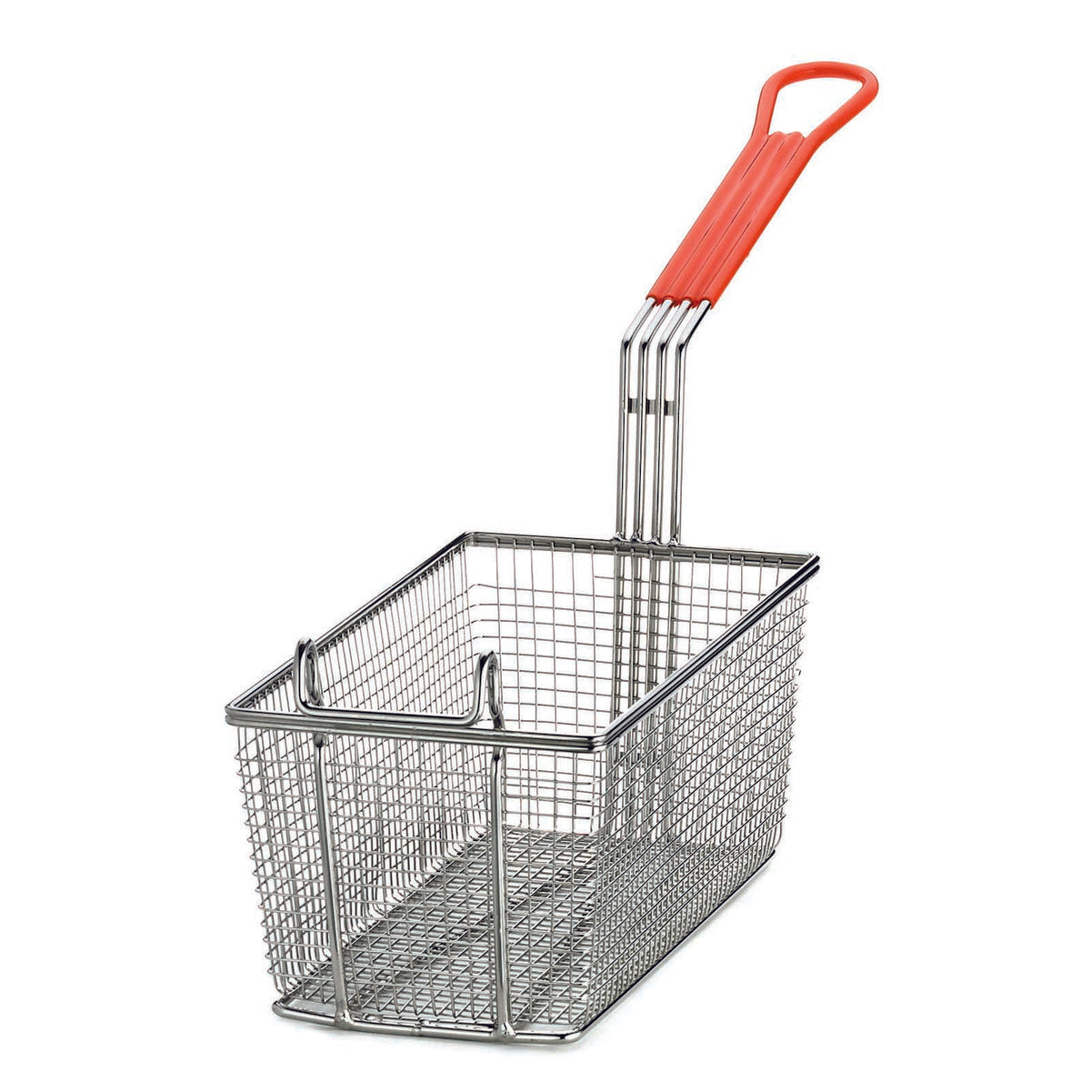 Yellow Table Frybasket With Orange Handle 308 x 162 x 133mm - Hospitality Connect