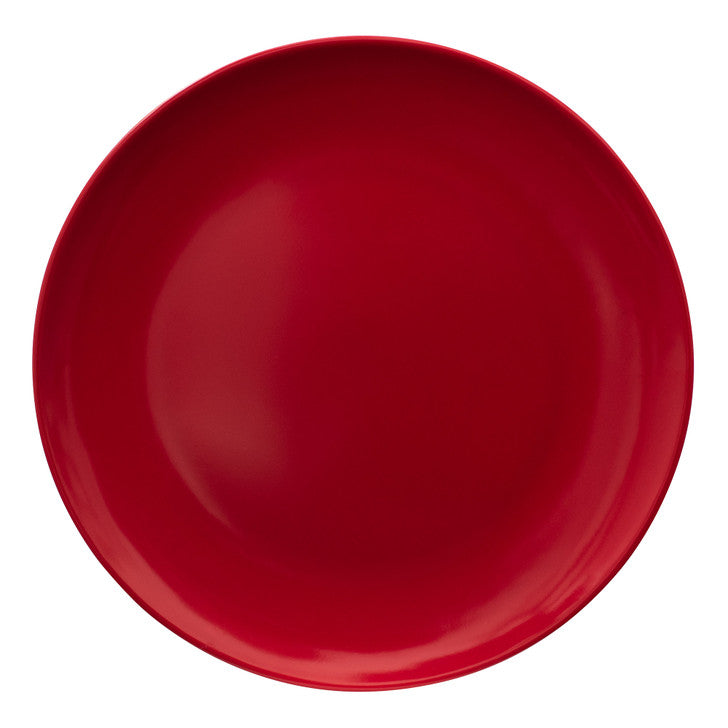 SERRONI Single Colour Melamine Plate, 20cm - Red 58007 - Hospitality Connect