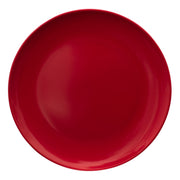 SERRONI Single Colour Melamine Dinner Plate, 25cm - Red 58039 - Hospitality Connect