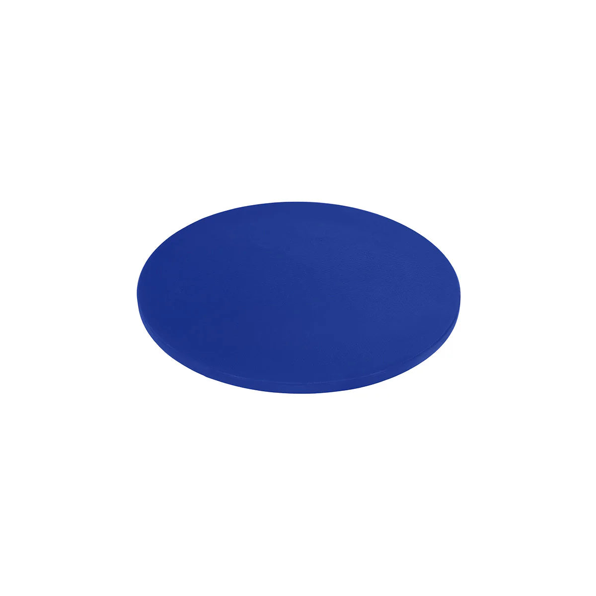 CHEF INOX ROUND CUTTING BOARD PE 350x13mm BLUE - Hospitality Connect