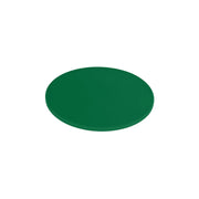 CHEF INOX ROUND CUTTING BOARD PE 350x13mm GREEN - Hospitality Connect