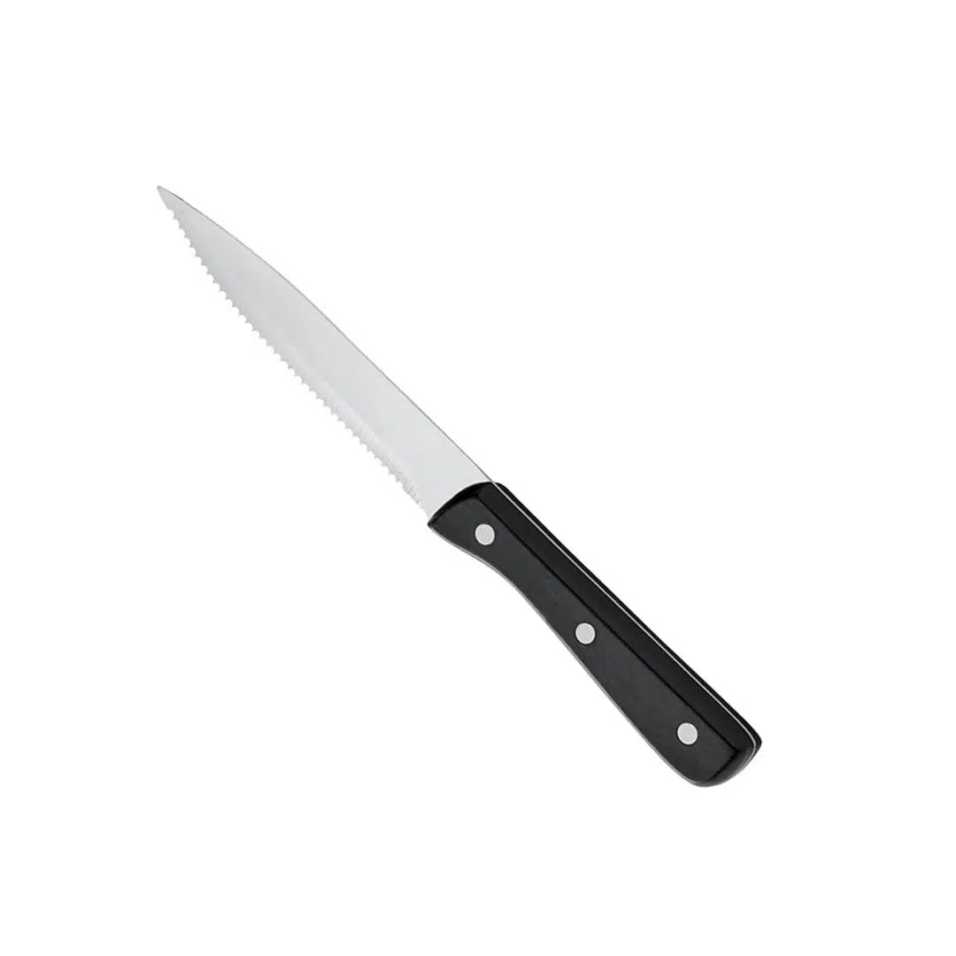 KH KHARVE STEAK KNIFE BAKELITE HANDLE BLACK Box of 12