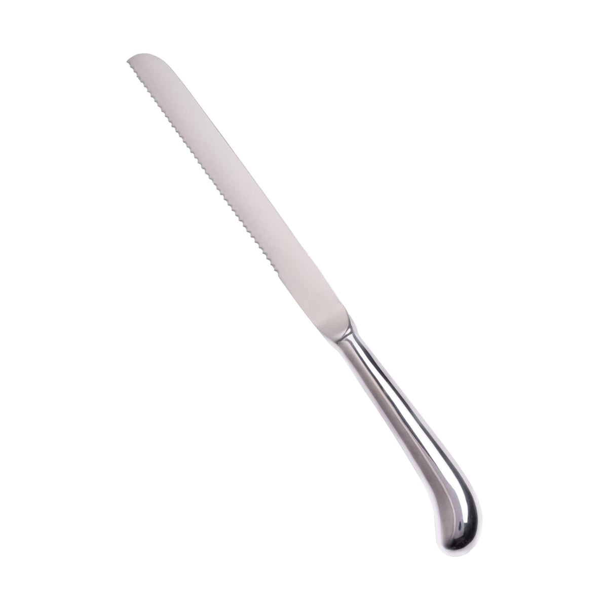 KH KHARVE PISTOL GRIP BREAD KNIFE HOLLOW HANDLE 18/10 STAINLESS STEEL