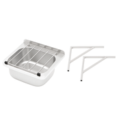 Modular Systems cleaner sink with 530x470x250+230mm dimensions, designed for efficient cleaning and washing tasks.