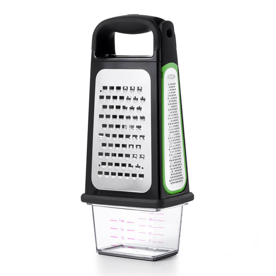 OXO Etched Box Grater with Removeable Zester 48140 - Hospitality Connect