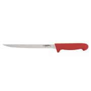 KH KHARVE FILLETING KNIFE FLEXIBLE 20CM RED