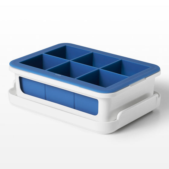 OXO Covered Silicone Ice Cube Tray - Large Cubes 48467