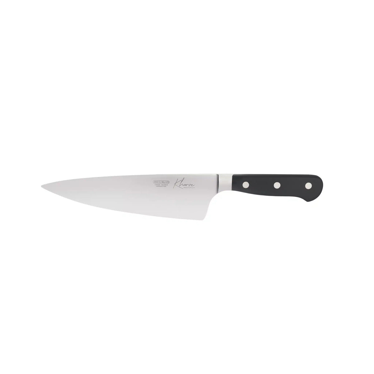 KH KHARVE MASTER-CUT COOKS KNIFE WIDE BLADE 20CM