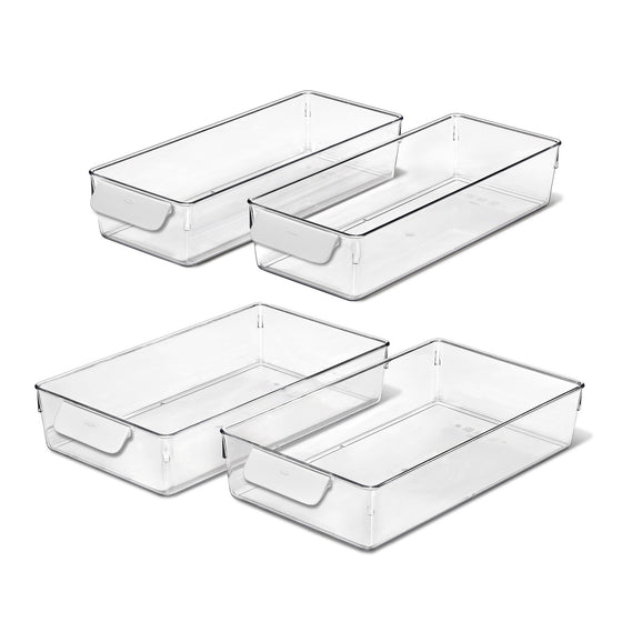 OXO 4-Piece Refrigerator Storage Bin Starter Set 48765