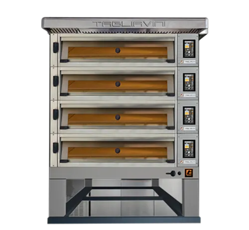Tagliavini 4 Deck Electric Modular Deck Oven 4EMT24676BST. - Hospitality Connect
