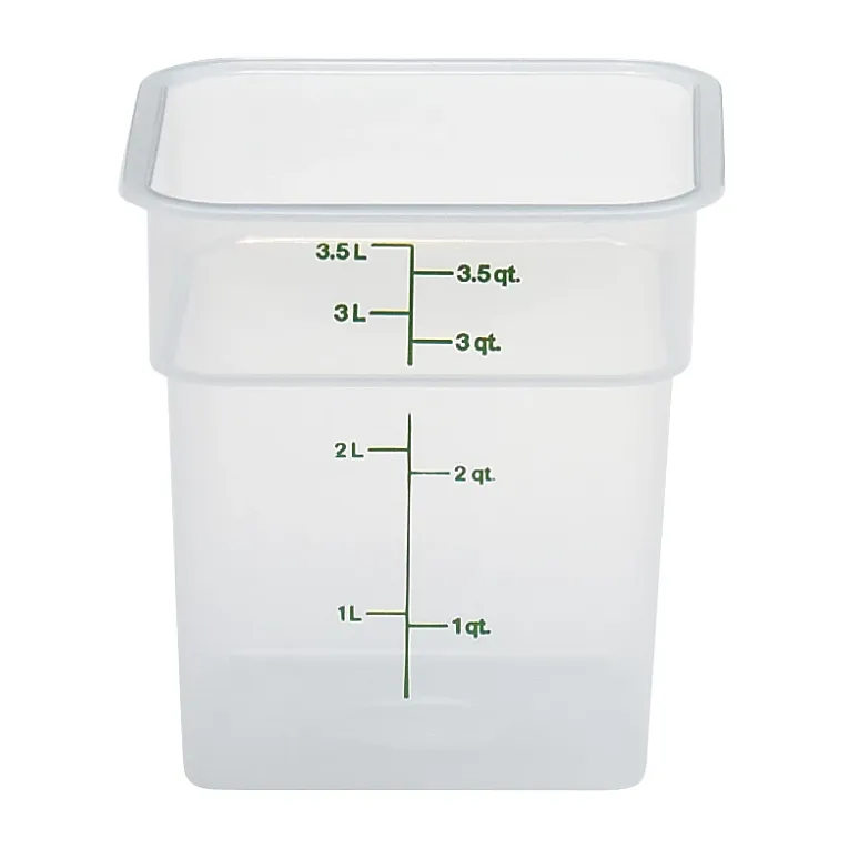 CAMBRO Camwear Storage Container 7.6L - Translucent Box of 6 8SFSPP190 - Hospitality Connect