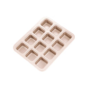 Chefmade Square Mould Pan - 12 Cup