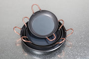 Aussie Cookware 12” Black Steel Paella Pan - Hospitality Connect