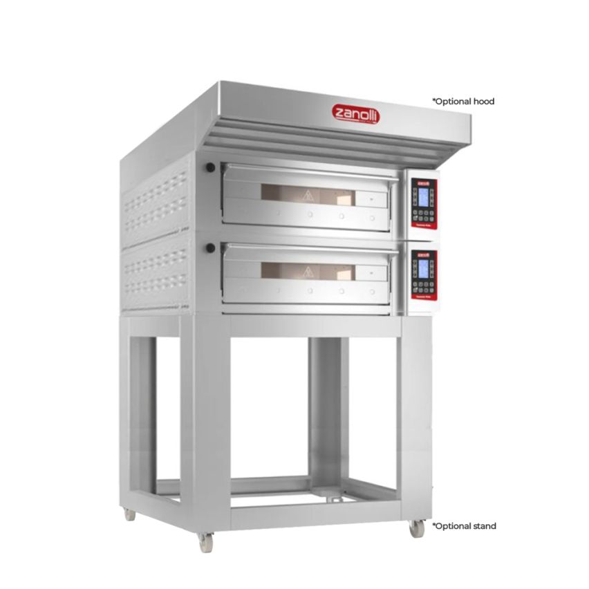 Zanolli Teorema Polis 4/MC18-2 Double Deck Bakery Oven – POM4E04A-2