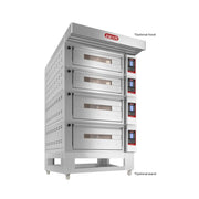 Zanolli Teorema Polis 4/MC26-2/MC18-2 Multi-height Quadtriple Deck Bakery Oven –POM4E06A-2+POM4E04A-2