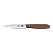 VICTORINOX Paring Knife, Pointed Tip 10cm - Wood - Hospitality Connect