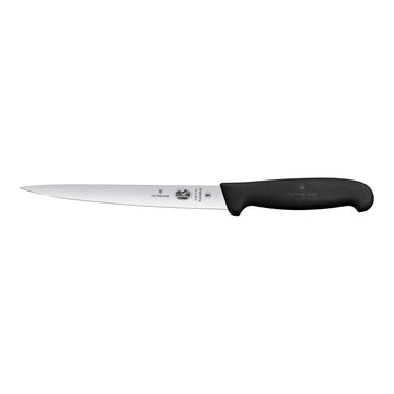 VICTORINOX Filleting Knife, Extra Flex 18cm - Black - Hospitality Connect