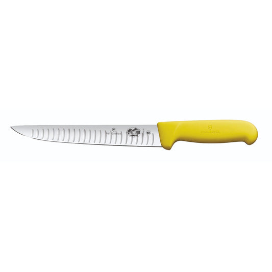 Victorinox Sticking Knife, Fluted 25cm - Yellow - Hospitality Connect