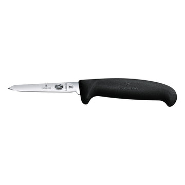 VICTORINOX Poultry Knife, Small Handle Extra Narrow Pointed 8cm - Black - Hospitality Connect