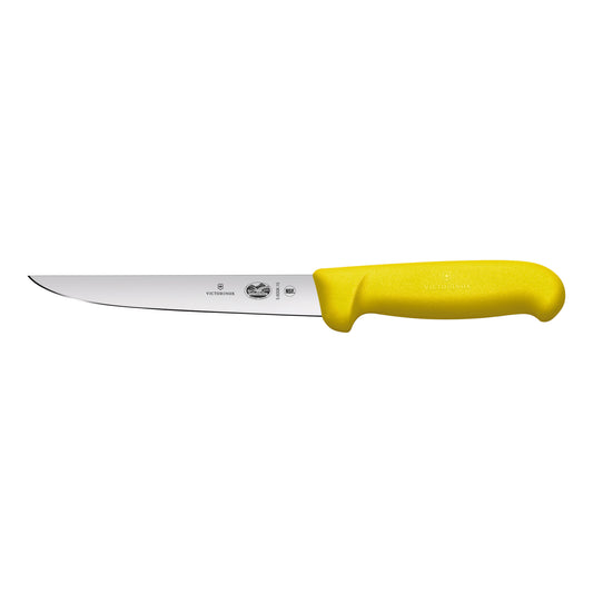 Victorinox Boning Knife, Straight Wide 15cm - Yellow - Hospitality Connect