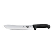 VICTORINOX Butchers Knife, Wide Tip 25cm - Black - Hospitality Connect