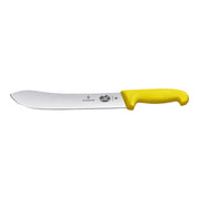 VICTORINOX Butchers Knife, Wide Tip 25cm - Yellow - Hospitality Connect