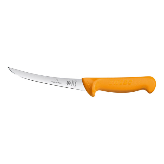 Victorinox Swibo Boning Knife, Flexible Narrow Curved, 16cm - Hospitality Connect