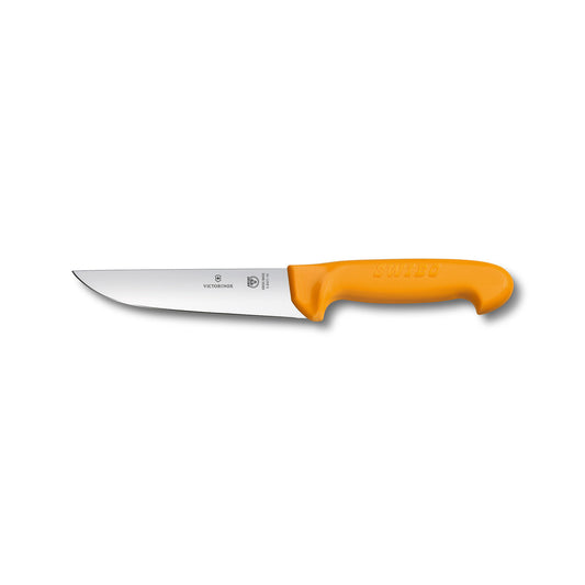 Victorinox Swibo Slaughter and Butchers Knife, Straight Back, 16cm - Hospitality Connect