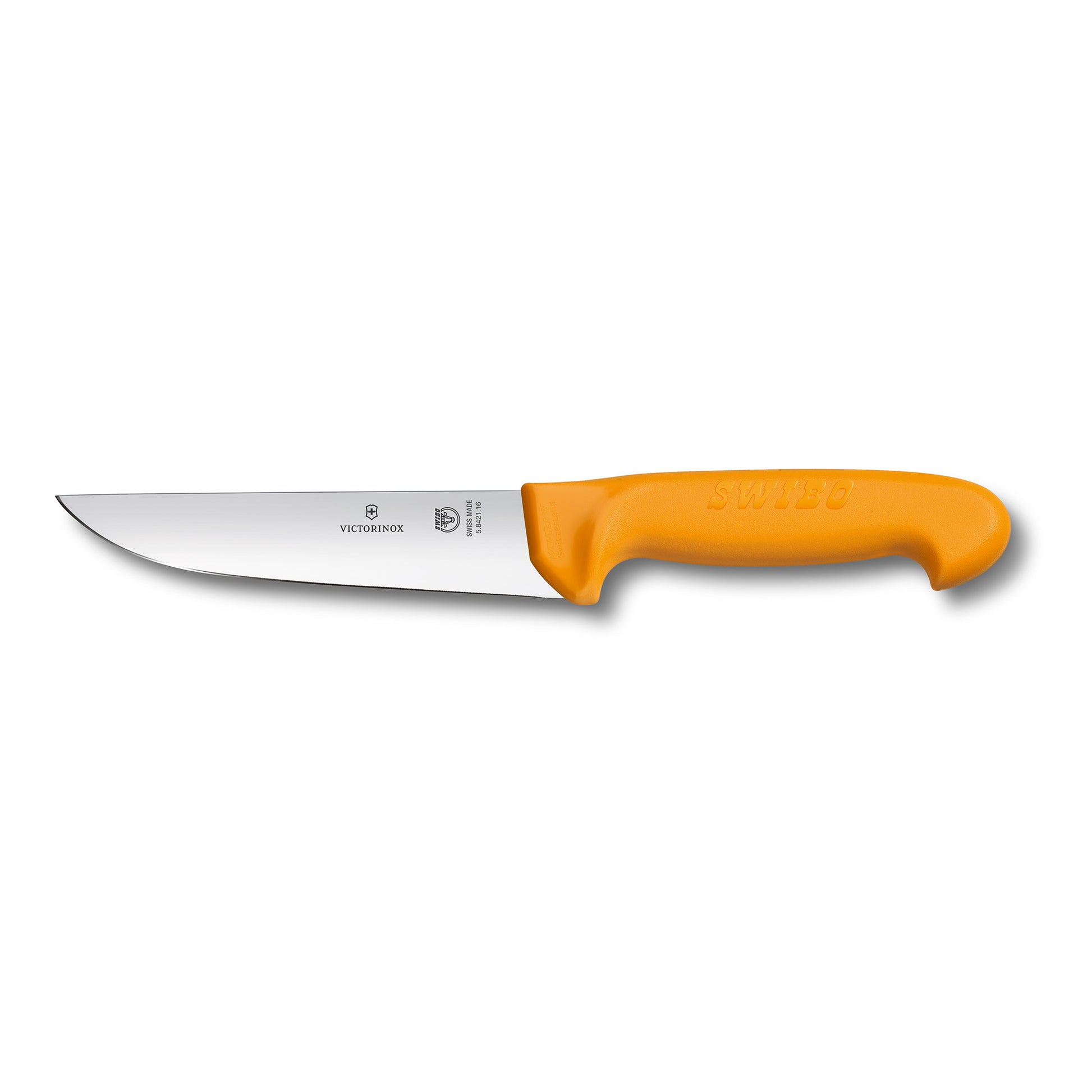 Victorinox Swibo Slaughter and Butchers Knife, Straight Back, 18cm - Hospitality Connect