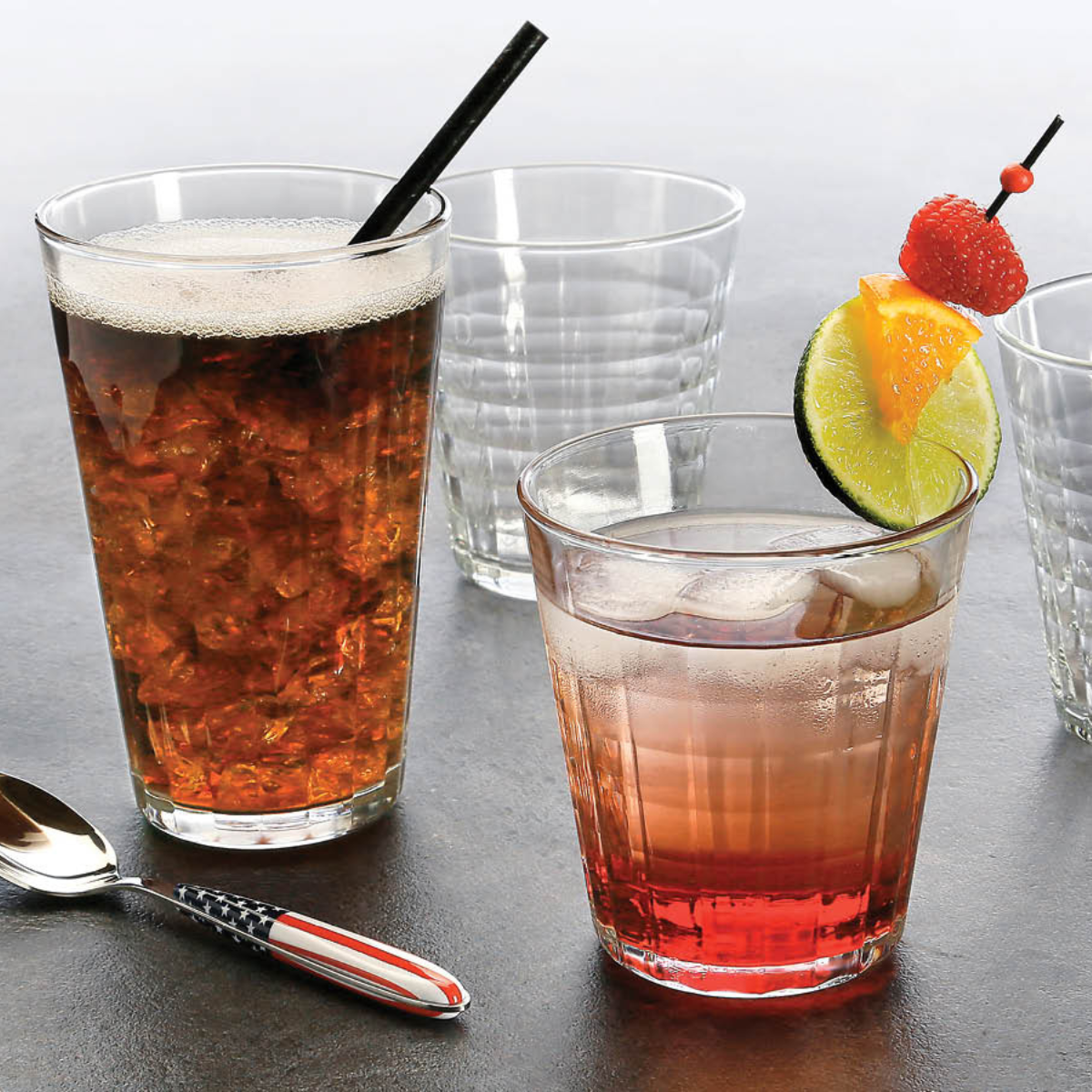 DURALEX PRISME HIGHBALL 330ml CLEAR (1034AB06) Box of 6 - Hospitality Connect
