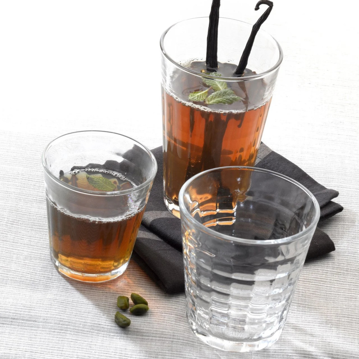 DURALEX PRISME TUMBLER 220ml CLEAR (1032AB06) Box of 6 - Hospitality Connect