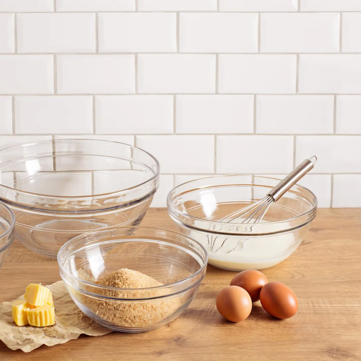 DURALEX GIGOGNE/LYS STACKABLE BOWL 170mm 970ml CLEAR (2026A) - Hospitality Connect