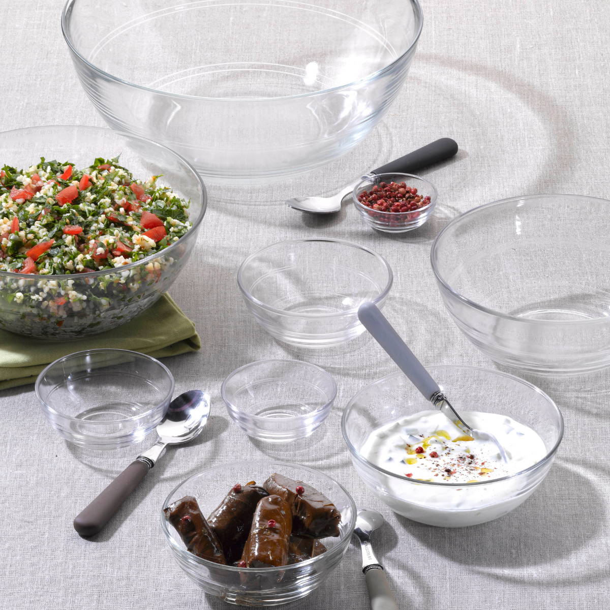 DURALEX GIGOGNE/LYS STACKABLE BOWL 120mm 310ml CLEAR (2024A) - Hospitality Connect